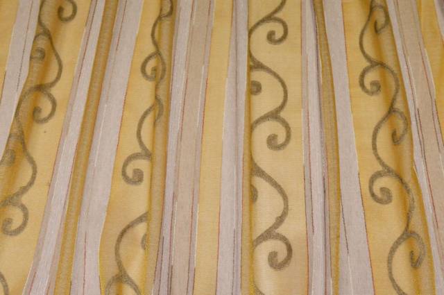 Vendita on line tessuto tenda fasciato oro - tessuti per a metraggio classiche
