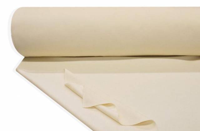 Vendita on line tessuto neoprene in ciniglia panna - tessuti abbigliamento tecnici e neoprene