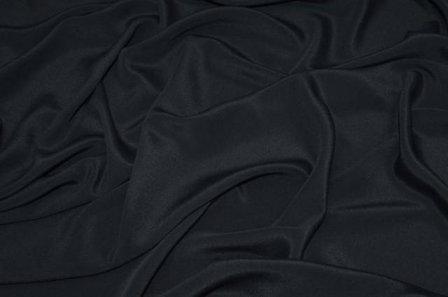 Vendita on line tessuto crepe de chine misto viscosa nero - prodotti