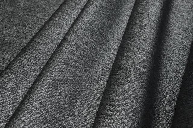 Vendita on line tessuto lurex stretch grigio nero - tessuti abbigliamento poliestere 