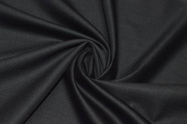 Vendita on line tessuto tasmania pura lana antracite - tessuti abbigliamento lana
