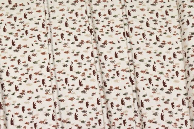 Vendita on line tessuto maglina in cotone fantasia orsetti - tessuti abbigliamento magline / jersey/tessuto in fantasia