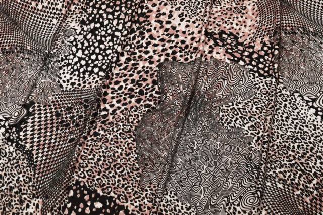 Vendita on line tessuto maglina viscosa fantasia animalier - tessuti abbigliamento magline / jersey/tessuto in fantasia
