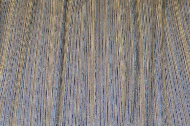 Vendita on line tessuto tenda azzurro con righino in rilievo - tessuti per a metraggio classiche