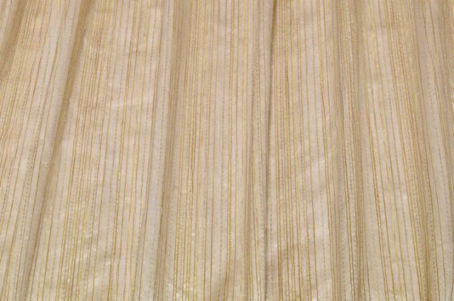 Vendita on line tessuto tenda avorio con righino in rilievo - tessuti per a metraggio classiche