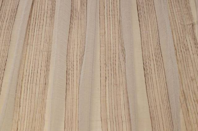 Vendita on line tessuto tenda organza fasciato beige - tessuti per a metraggio classiche