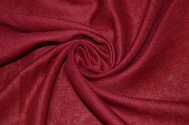 Vendita on line tessuto puro lino camiceria rosso india - tessuti abbigliamento lino