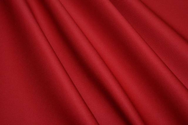 Vendita on line tessuto gabardine pura lana rossa - occasioni e scampoli