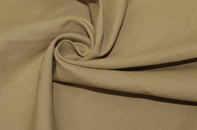Vendita on line tessuto lino e cotone beige - occasioni e scampoli