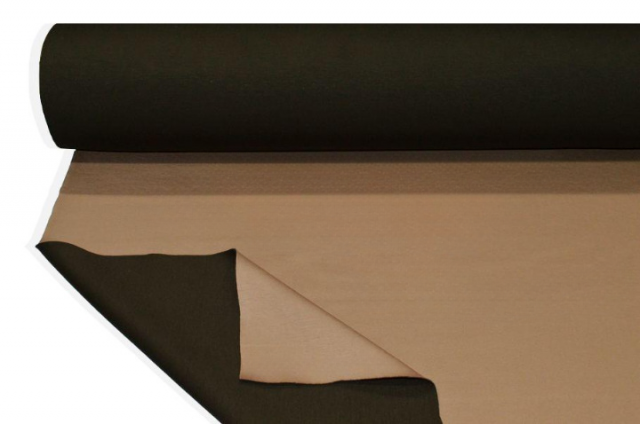 Vendita on line tessuto neoprene double verde militare e cammello - tessuti abbigliamento tecnici e neoprene