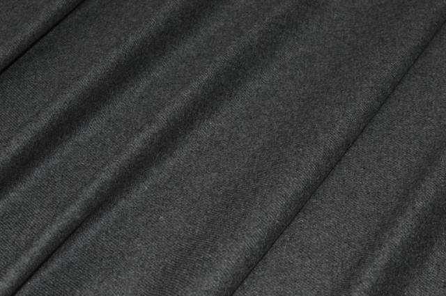 Vendita on line tessuto flanella puro cashmere grigio medio - tessuti abbigliamento