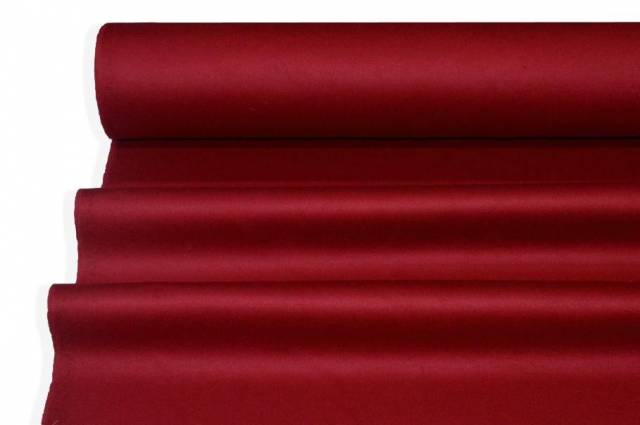 Vendita on line tessuto panno cappotto double misto cashmere rosso rubino - tessuti abbigliamento cashmere