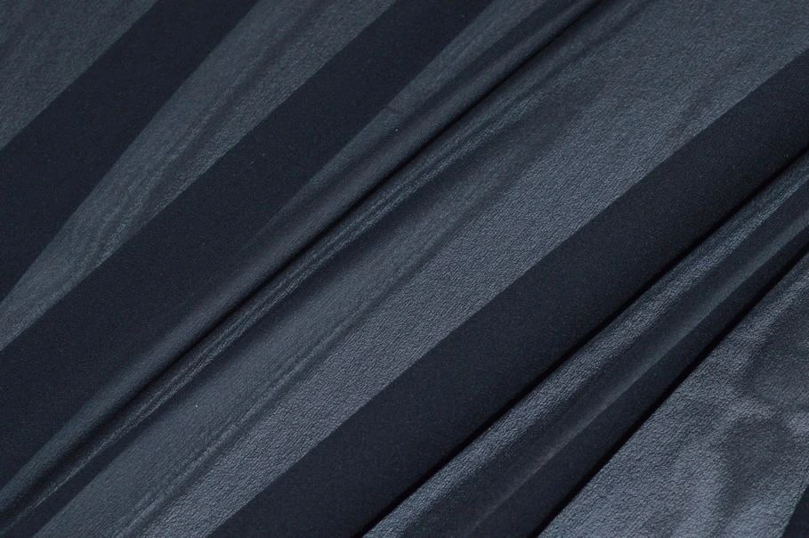 Vendita on line tessuto georgette pura seta blu notte - prodotti