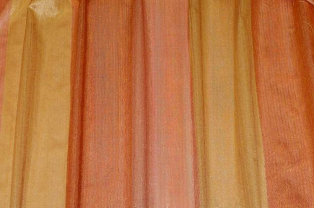 Vendita on line tessuto tenda rigone arancio - prodotti