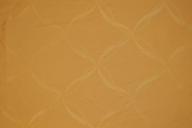 Vendita on line jacquard nodo dell'amore giallo ocra - tessuti arredo casa per tovaglie