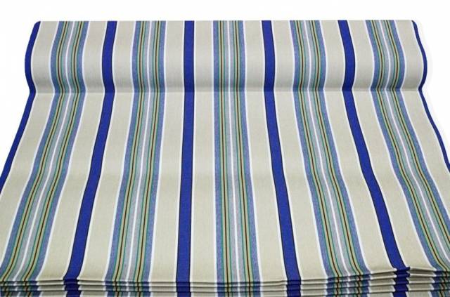 Vendita on line tenda sole taormina riga multicolor blu altezza 200 cm - tessuti per per da esterno