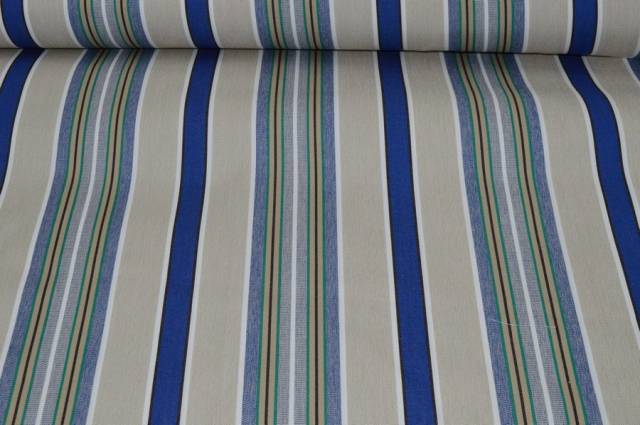 Vendita on line tenda sole taormina riga multicolor blu h cm 198/200 - tessuti per per da esterno
