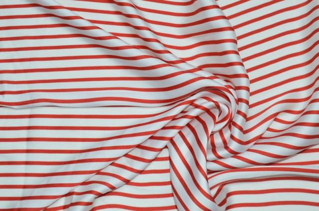 Vendita on line satin riga rossa - tessuti abbigliamento taffetas / rasi / shantung