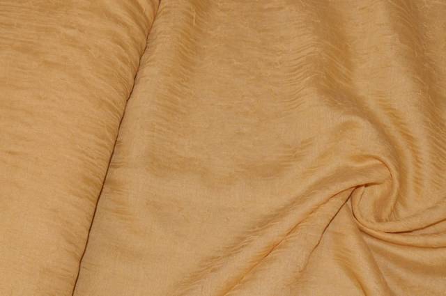 Vendita on line organza stropicciata oro - tessuti per a metraggio