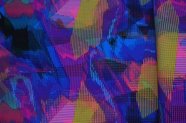 Vendita on line lycra stampa digital multicolor - ispirazioni danza e spettacolo tessuti 