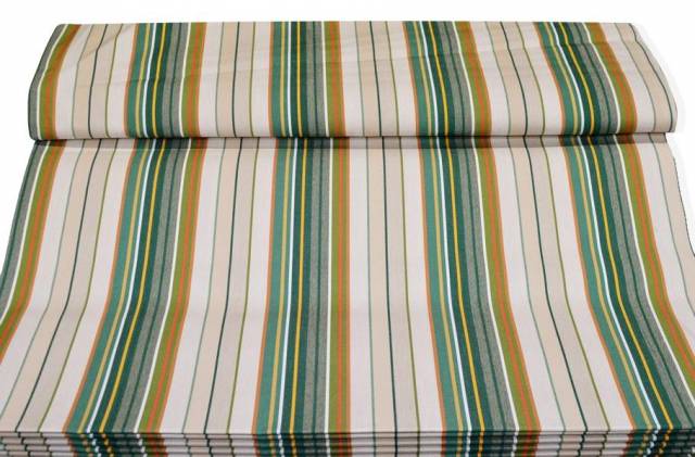 Vendita on line tenda sole multicolor verde/beige altezza 200 cm - tessuti per per da esterno