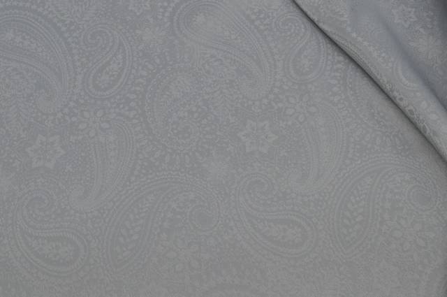 Vendita on line tessuto damascato grigio chiaro h150 - tessuti arredo casa jacquard & damascati