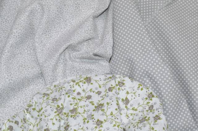 Vendita on line fantasie coordinate in cotone tortora - cotoni fantasie varie