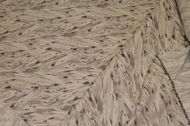 Vendita on line broccato sfumato beige/nero - tessuti abbigliamento chanel e broccati