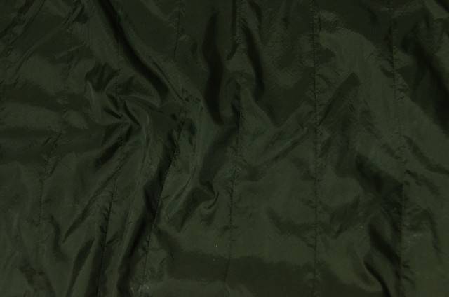 Vendita on line fodera trapuntata riga verde militare - tessuti abbigliamento fodere / adesivi trapuntate