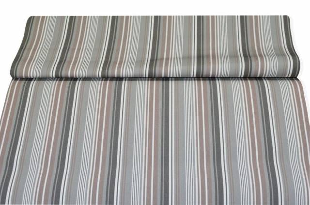 Vendita on line tenda sole taormina riga grigio/tortora altezza 200 cm - tessuti per