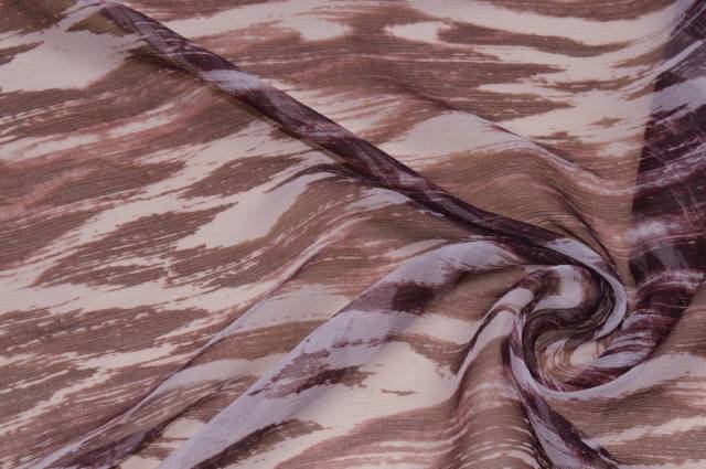 Vendita on line chiffon seta effetto micro plisse' fantasia 84 - occasioni e scampoli seta di