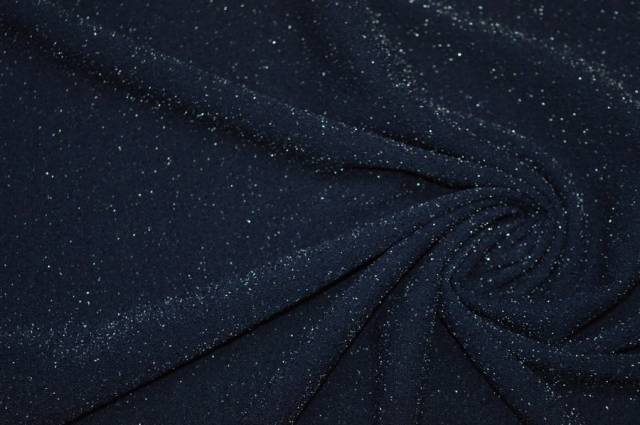 Vendita on line jersey lurex blu - tessuti abbigliamento magline / jersey/tessuto in
