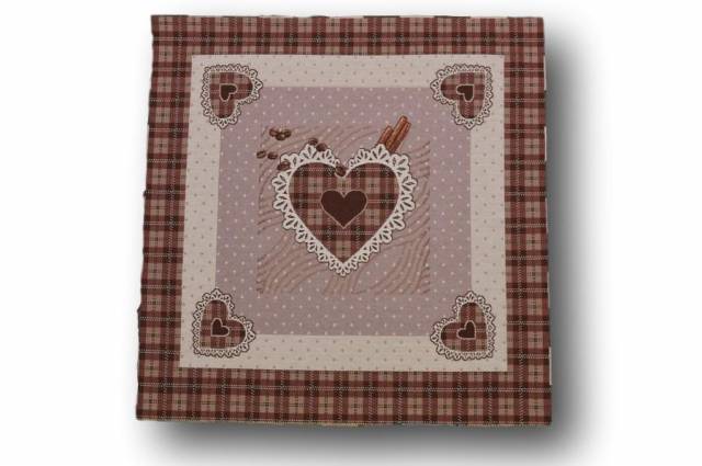 Vendita on line gobelin chocolate 15 misura cm 47x47 - tessuti arredo casa gobelin