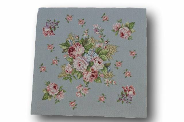 Vendita on line gobelin floreale 16 misura cm 47x47 - tessuti arredo casa gobelin