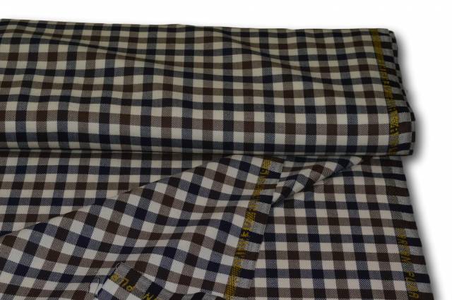 Vendita on line tessuto scacco pura lana - tessuti abbigliamento scacchi e scozzesi