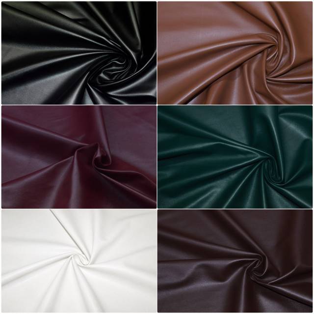 Vendita on line tessuto ecopelle colori vari - tessuti abbigliamento