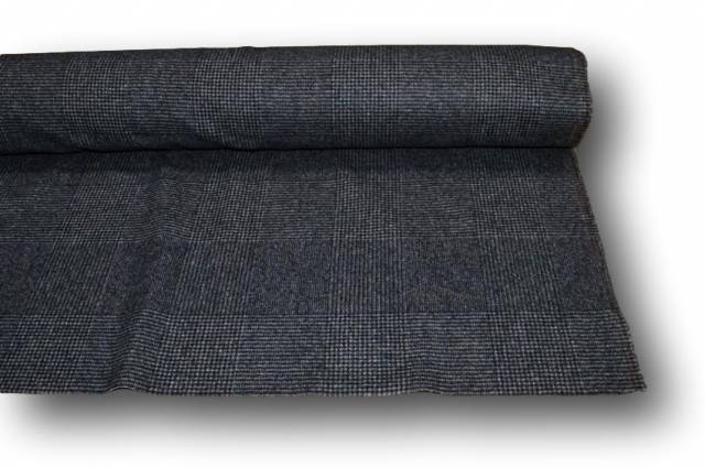 Vendita on line tessuto lana principe di galles grigio - tessuti abbigliamento scacchi e scozzesi