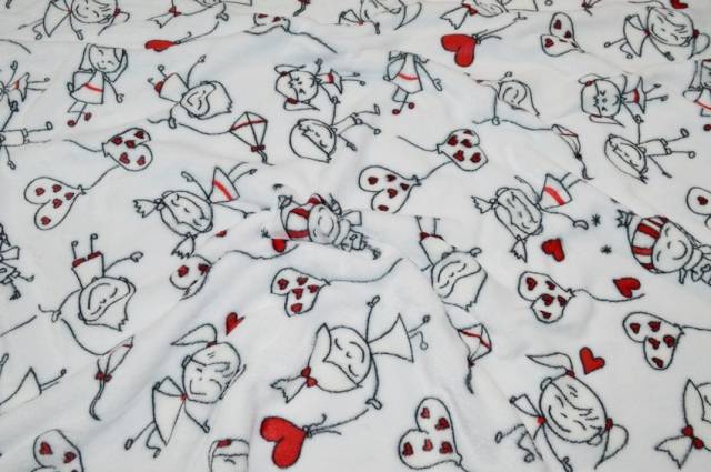 Vendita on line pile cinigliato fantasia bimbi - tessuti abbigliamento in pile