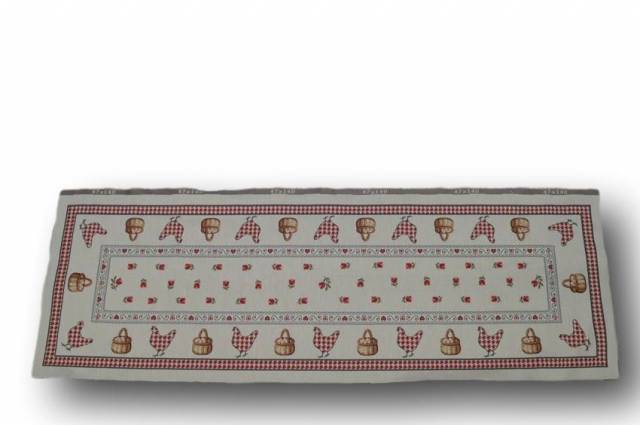 Vendita on line gobelin fantasia country 9842 runner cm 47x140 - tessuti arredo casa gobelin runner e copritavoli