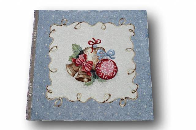 Vendita on line gobelin natale fantasia 9848 misura cm 47x47 - tessuti arredo casa gobelin cuscini 47x47 natalizi