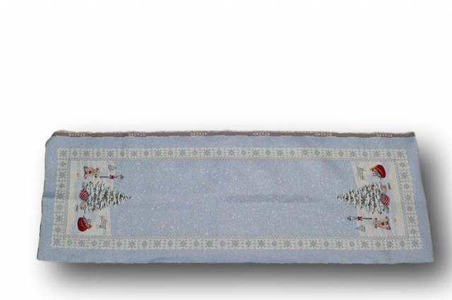 Vendita on line gobelin natale fantasia 9851 runner cm 47x140 - tessuti arredo casa gobelin runner e copritavoli