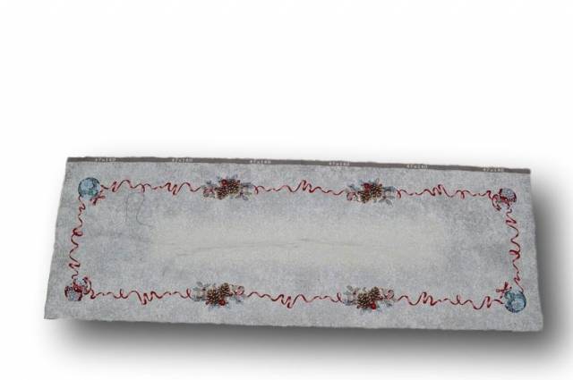 Vendita on line gobelin natale fantasia 9852 runner cm 47x140 - tessuti arredo casa gobelin runner e copritavoli
