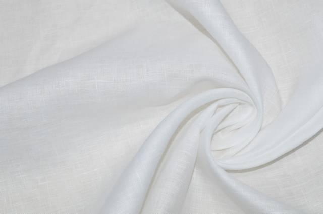 Vendita on line tessuto puro lino per asciugamani bianco, altezza 70 cm - cotoni