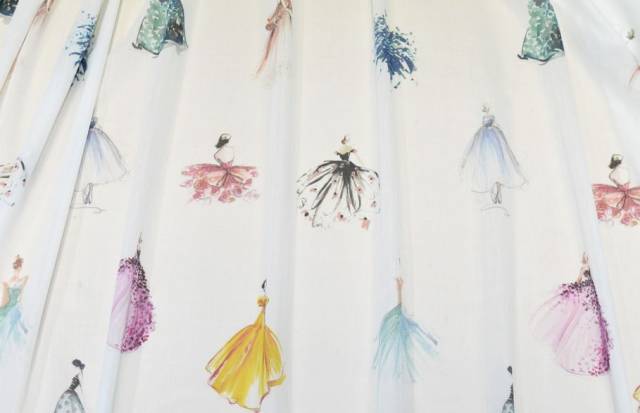 Vendita on line tessuto tenda ballerine di via roma 60 - tessuti per a metraggio via roma 60