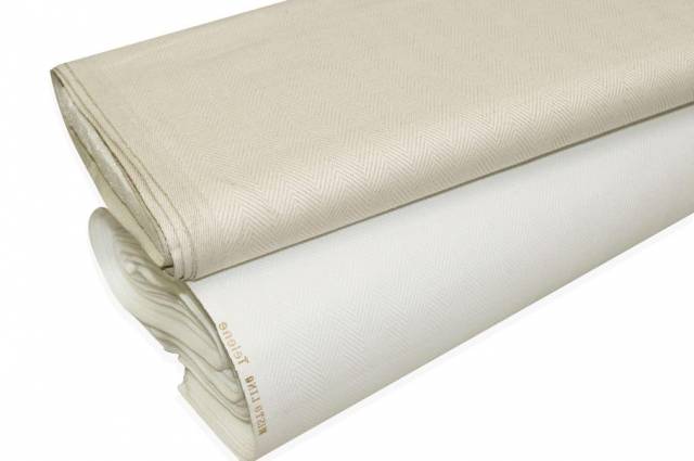 Vendita on line strofinaccio misto lino spinato - tessuti arredo casa