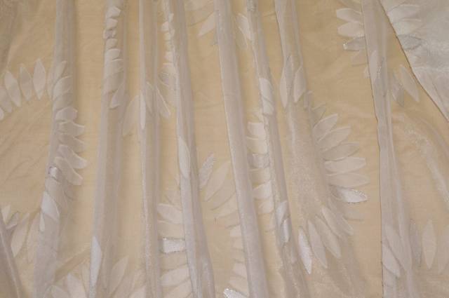Vendita on line tessuto tenda organza petali - tessuti per a metraggio moderne