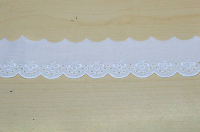 Vendita on line pizzo san gallo altezza 5 cm - mercerie e accessori cucito pizzi vari san gallo