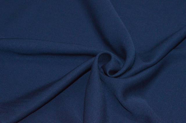 Vendita on line tessuto viscosa blu - tessuti abbigliamento