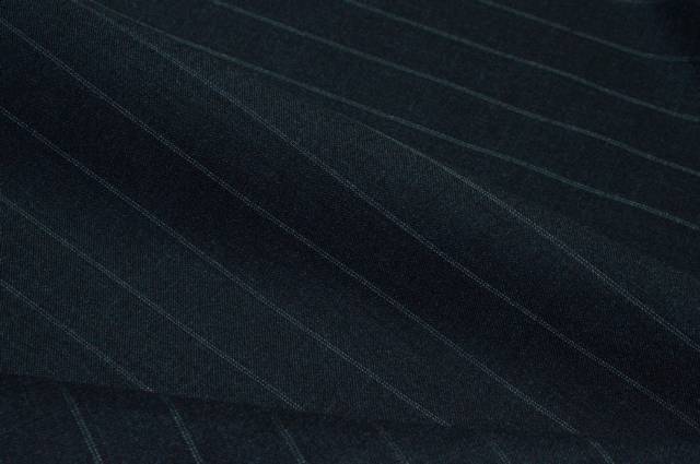 Vendita on line tessuto fresco lana gessato grigio antracite - tessuti abbigliamento lana gessati