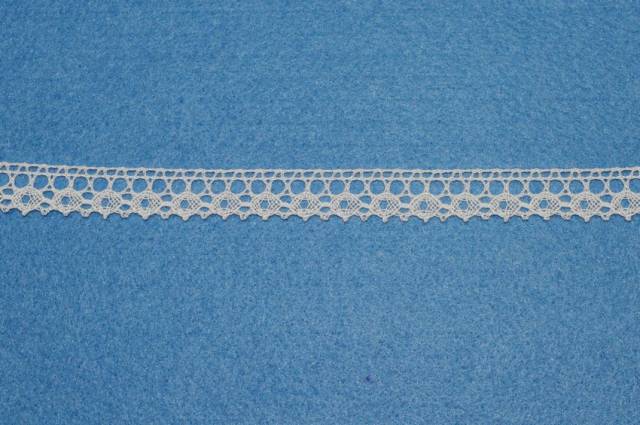 Vendita on line pizzo cotone bianco altezza 1.5 cm - mercerie e accessori cucito pizzi vari